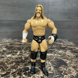 2003 WWE Triple H wrestling action figure Jakks Pacific ruthless aggression WWF